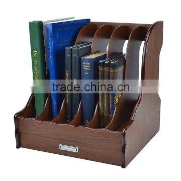 2015 High Quality Wooden Organizer Wooden Desk Book Shelf photo-2