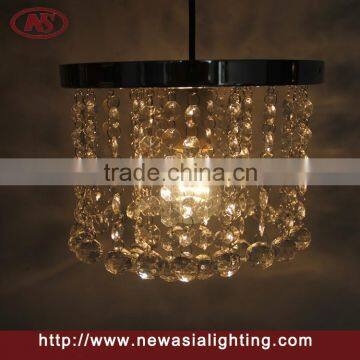 Round globes acrylic clear chandelier acrylic cheap but high-end looks like crystal ceiling lamp