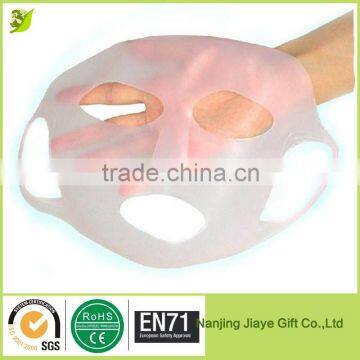 Soft organic skin care silicone female latex mask