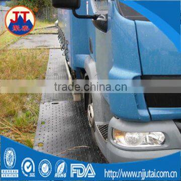 Loading pressure resistant black PE car mat