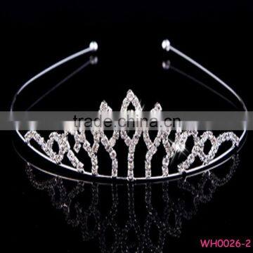 Fashion women crown with rihnstone wholesale