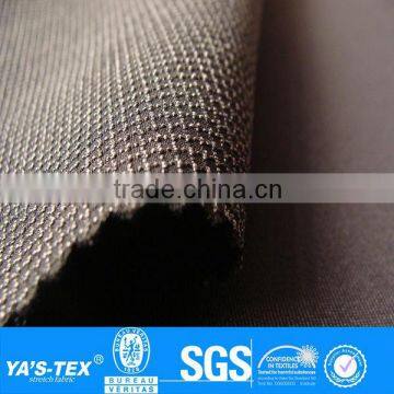 Polyester spandex ripstop jacquard fabric