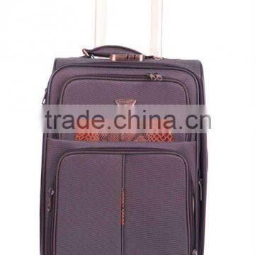 Cheap polester Suitcase twill material