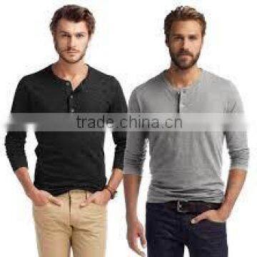 Long Sleeves Henley Tshirts