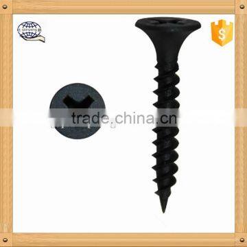 Stainless black drywall screw