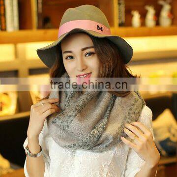 2015 Newest Design Circle Loop Boucle Yarm Fashion Winter Lady Scarf