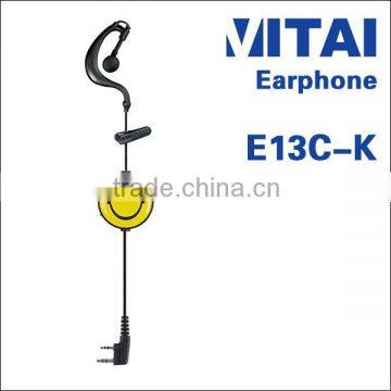 VITAI E13C-K G shape Two Way Radio Earphone