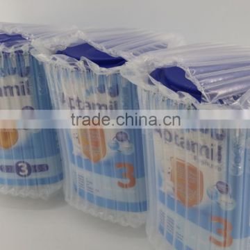 Manufacturers wholesale 10 column regular milk powder inflatable shock packaging customized logistics, air bubble bag