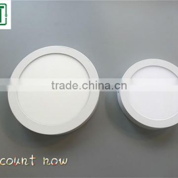 round & square 6w IC driver ce rohs emc certificate led panel lighting