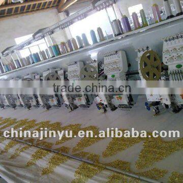 Coiling mixed embroidery machine