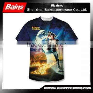 100% Polyester Sublimation T-shirt Wholesale