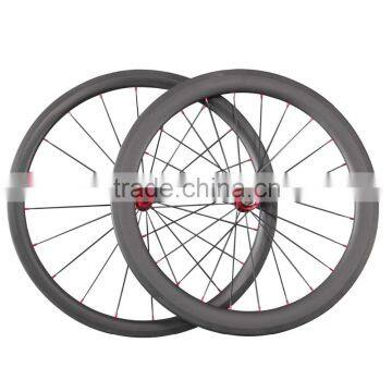 Fromt 40mm rear 56mm carbon road bike wheels road combined bicycle wheel clincher W40C