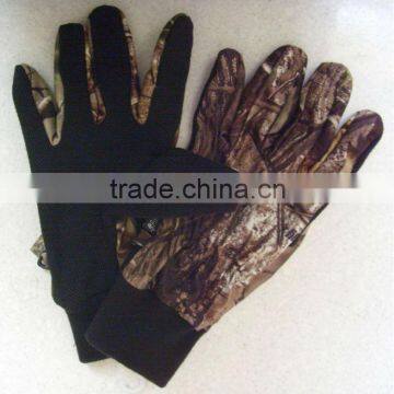 fashion fishing and hunting gloves ,point plastic gloves