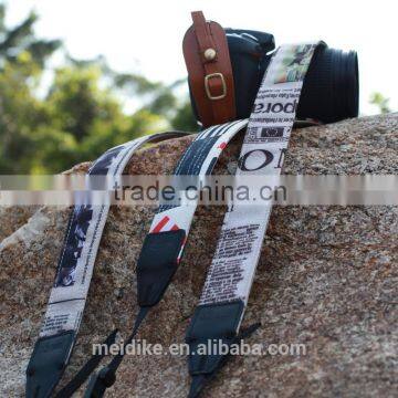 Fashionable satin silk fabric strap with strap buckle