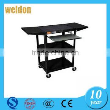 Metal Computer PC Stand with rolling,electric computer table,computer table