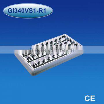 T8/T10 Surfaced Grill Lamp Tray 3*36/40W R Type
