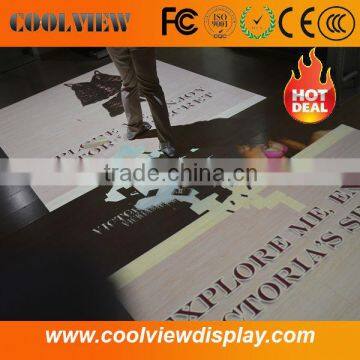 1024*768 pixels entertainment advertising custom size CE certificate interactive floor projection system