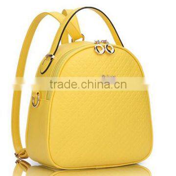 Chain Pattern Fashion Handbag New Leisure Girls PU Shoulder Backpack Bag photo-5