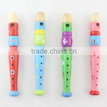 Cheap High Quality Music Instrument Sets Wooden Musical Flute Children Toys photo-2
