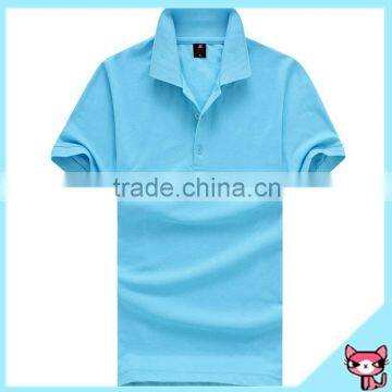 Sky blue polo shirts for men