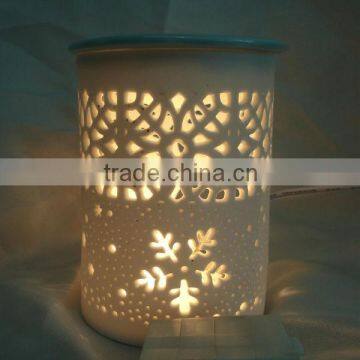 Fragrance warmer diffuser ceramic candle holder made in china