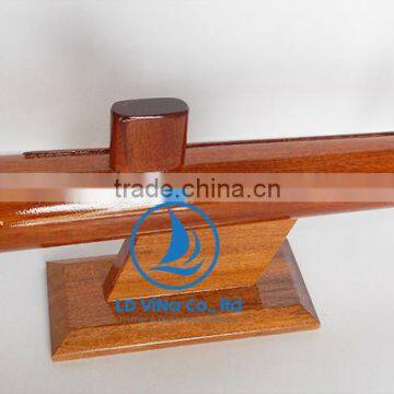 U-BOAT SUBMARINE WOODEN MODEL