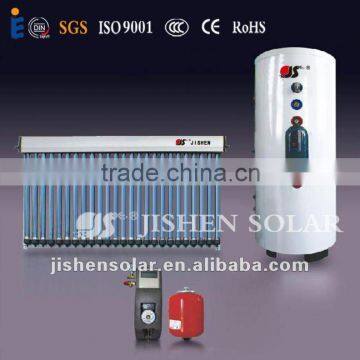 Split pressure solar water heater with CE and ROHS