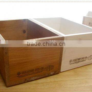 ZAKKA style wooden home storage box