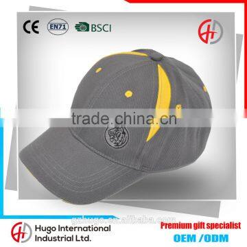 2015 New Trendy Outdoor Sport Unisex Adjustable Light Brush Promotion Custom Baseball Trucker Cap With Embroidery Designs