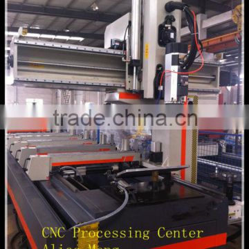 4-axis aluminium profiles machining center with CNC