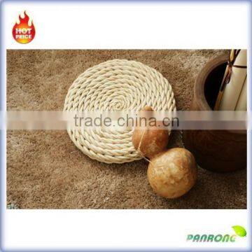 handmade natural fiber cornhusk straw mat straw seat cushion