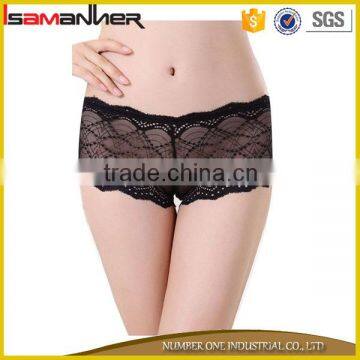 Lady models boxer lace underwear hot sexi ladies and women transparent panties