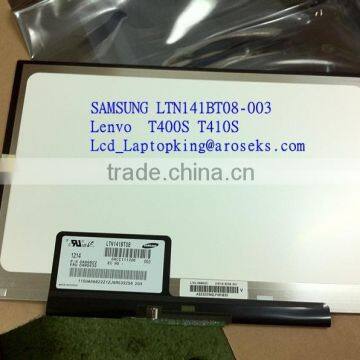 14.1" for IBM LCD repairs screen LTN141BT08-003 WXGA+ HD 1440*900 for LENOVO T400s T410s