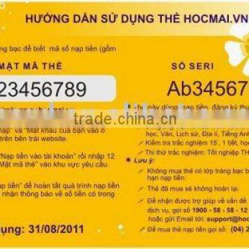 Scratch Card