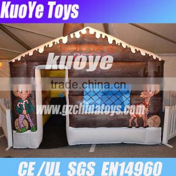 santa grotto inflatable house