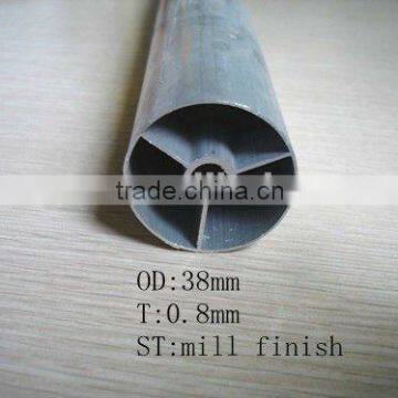 6063 T5 mill finish aluminum special tube/pipe/factory price