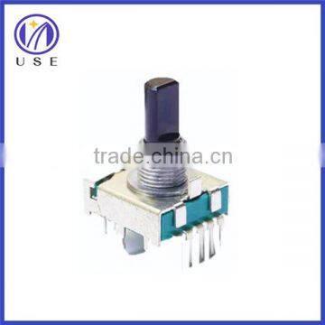 17 mm multi-way switch rotary band switch with 1 pole 8 detentes for cooker