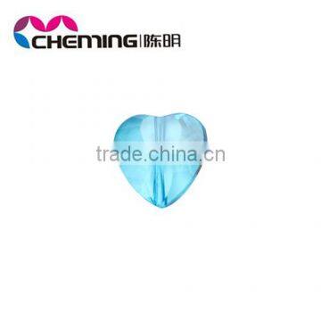 wholesale fashion cheap loose single diamond heart shaped beads