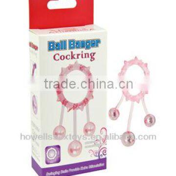 Sex Toy Ball Banger Cock Ring for Big Cock Sexs Toy