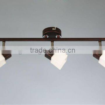 Zhongshan movable simple G9 glass chandelier lighting &ceiling lamp XD8681-3T