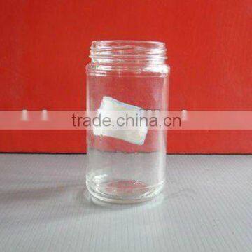 360ml round glass jar,glass food jar,glass pickle jar