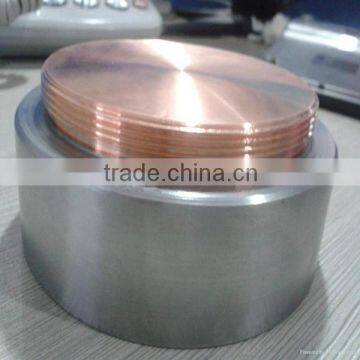 Purity Hip Cr Copper Chrome (Cu/Cr) Sputtering Targets baoji intelle