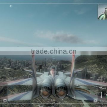 Hot sale 360 degree rotation warplane simulator