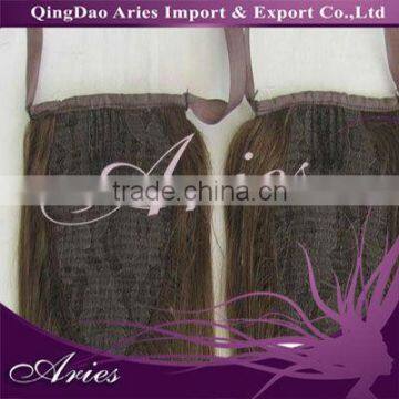 Wholesale brazilian human elastic hair ponytails