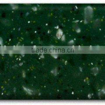 Cheap Dark Green Composite Acrylic Kitchen Countertop AL1003