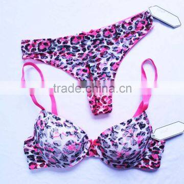 Sexy polyester mesh bra set fashion ladies bras and panties wholesale                        
                                                                                Supplier's Choice