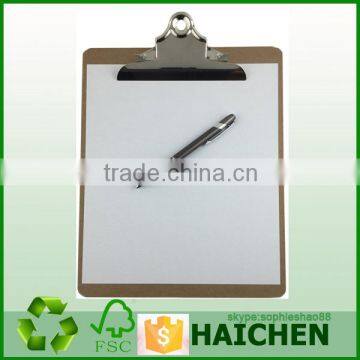 Office Wood Clipboard With Butterfly Clip photo-2