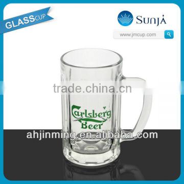 SH17 fashion glass beer mug business gift drinking beer glass mug popular glass cup mugs