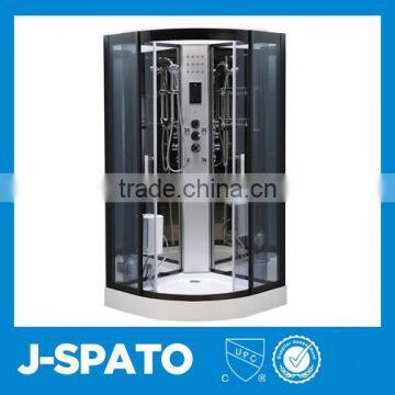 Luxury Living Room Furniture Hangzhou Italian Whirlpool Aluminum Frame Glass Sliding Door Round Home Steam Room photo-6