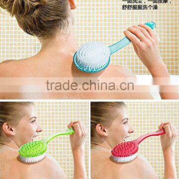 Bath brush back rubs bath brush Rubbing brush fur bath brush back rubber bath brush